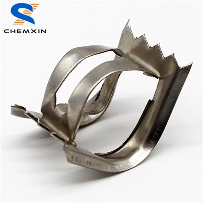 Tower Random Packing 2' Carbon Steel Metal Super Intalox sadler med høj ydeevne