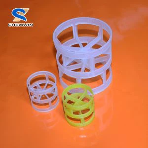 38mm/50mm PE/PVC Plast Pall Ringpakkede søjler